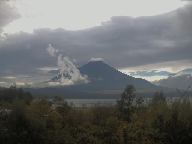 山中湖からの富士山