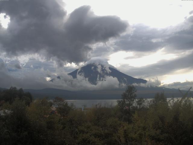 山中湖からの富士山