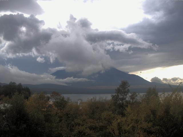 山中湖からの富士山