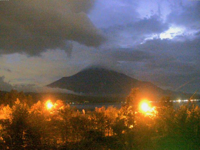 山中湖からの富士山