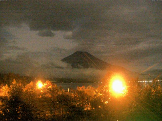 山中湖からの富士山