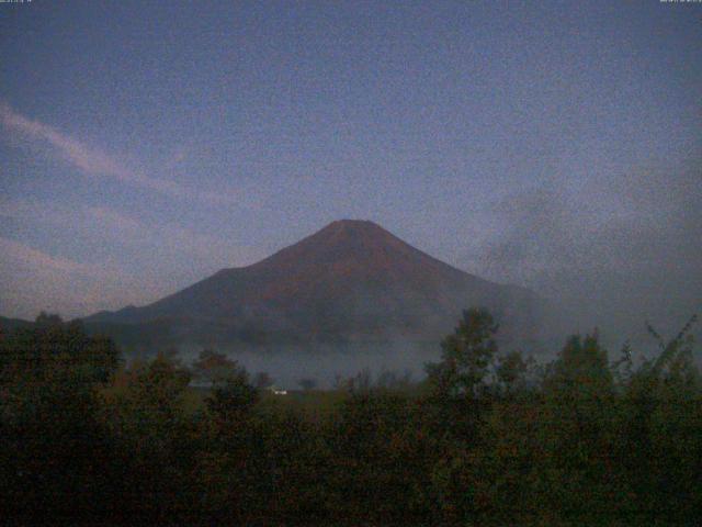 山中湖からの富士山