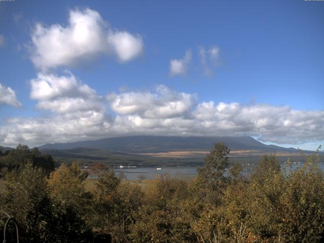 山中湖からの富士山