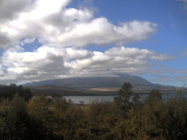 山中湖からの富士山