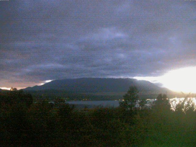 山中湖からの富士山