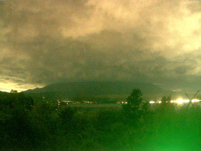 山中湖からの富士山