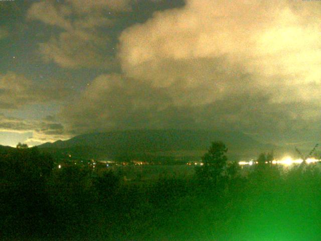 山中湖からの富士山