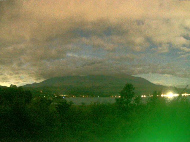 山中湖からの富士山