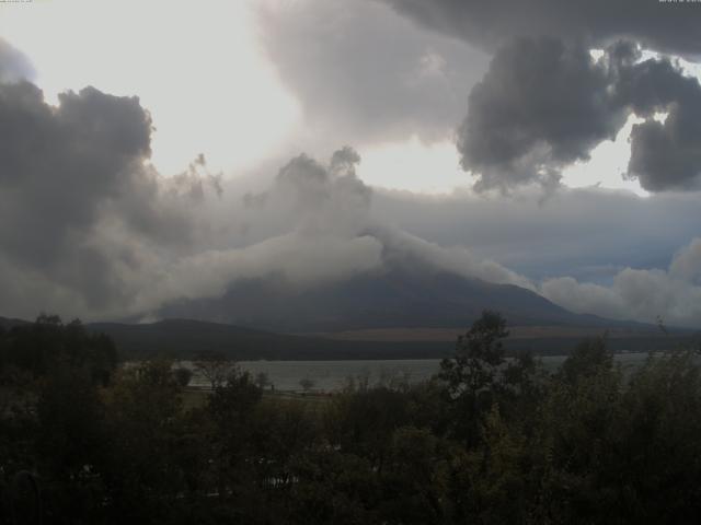 山中湖からの富士山