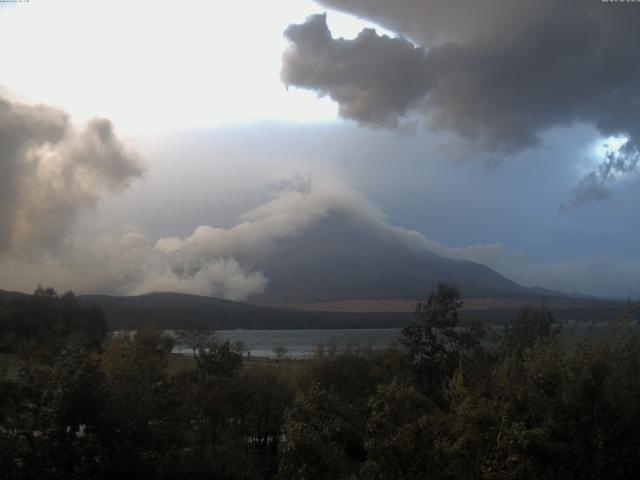 山中湖からの富士山