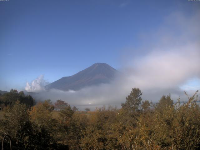 山中湖からの富士山