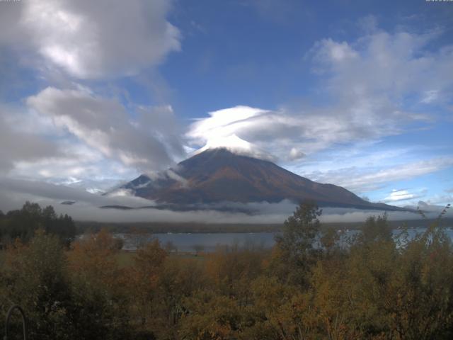 山中湖からの富士山