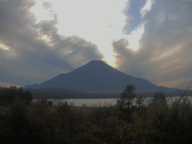 山中湖からの富士山