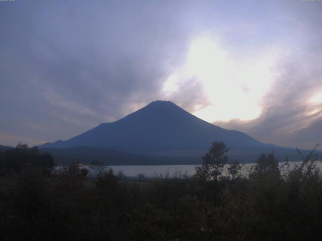 山中湖からの富士山