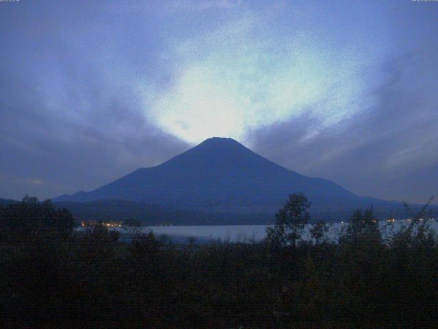 山中湖からの富士山