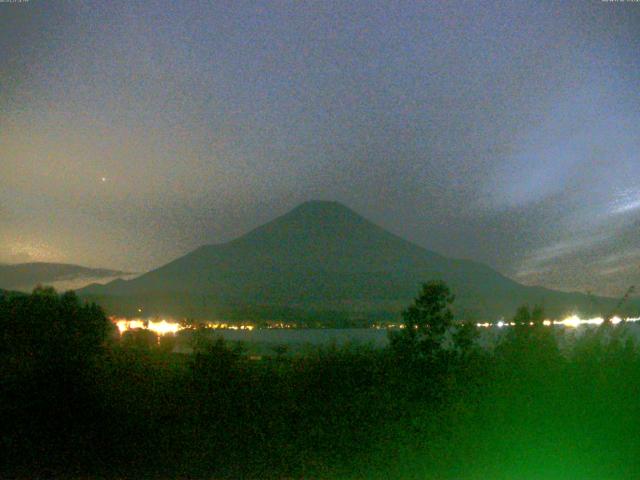 山中湖からの富士山