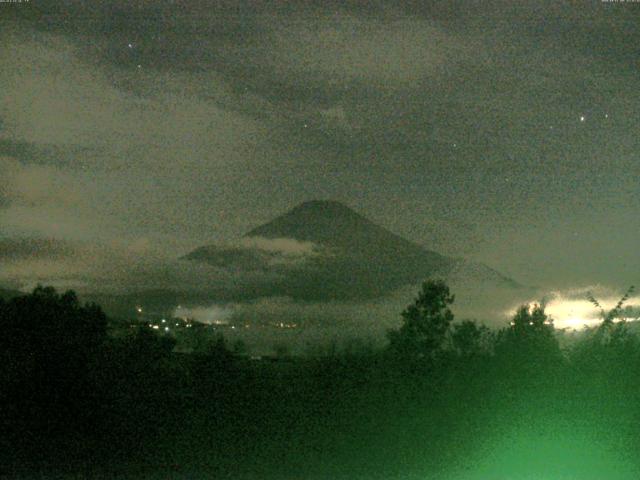 山中湖からの富士山