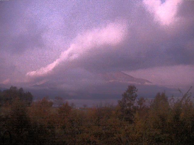 山中湖からの富士山