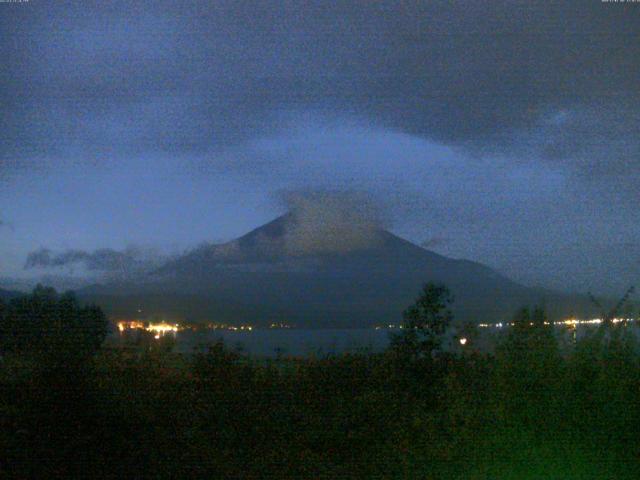 山中湖からの富士山