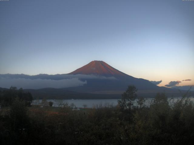 山中湖からの富士山