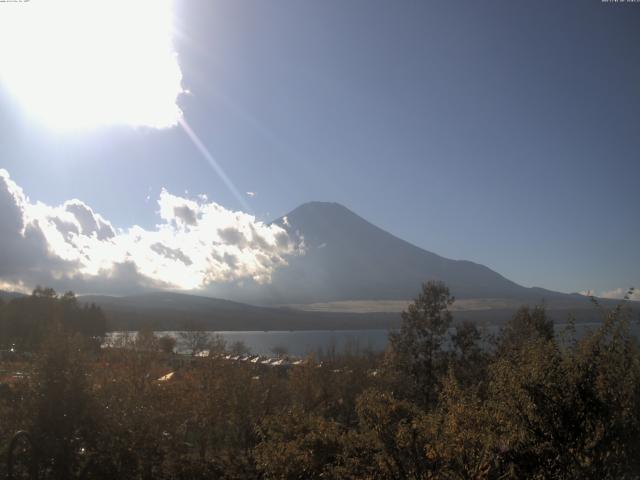 山中湖からの富士山