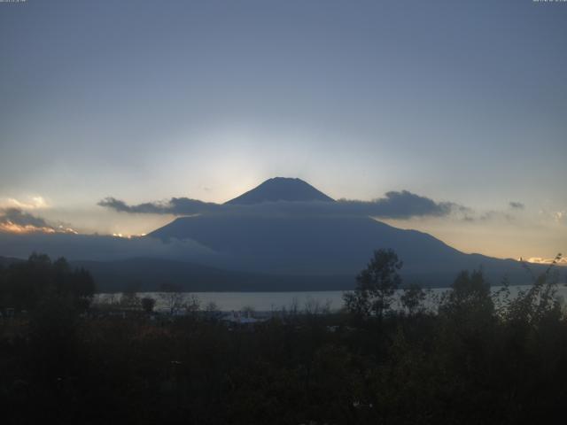 山中湖からの富士山