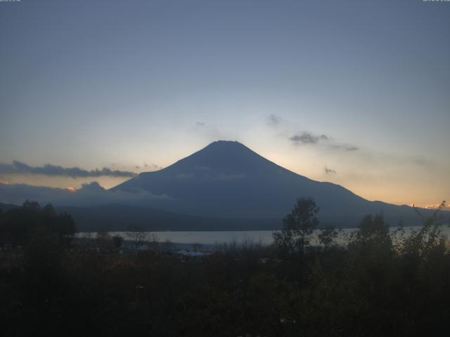 山中湖からの富士山