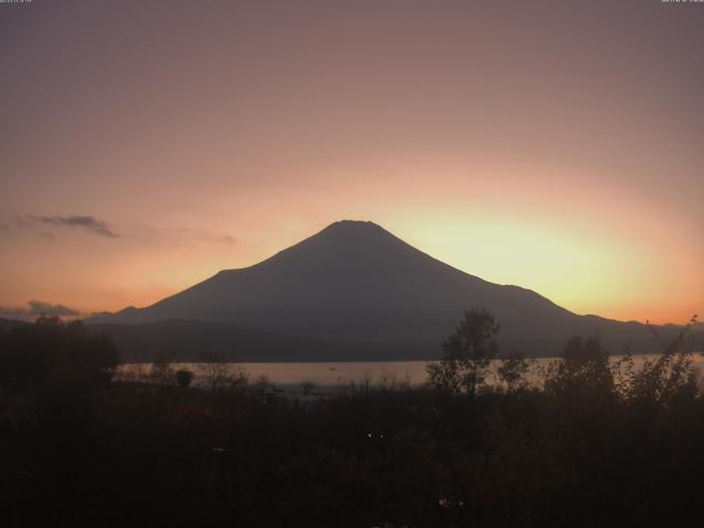 山中湖からの富士山