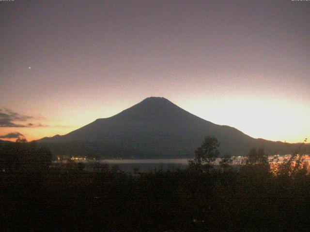 山中湖からの富士山