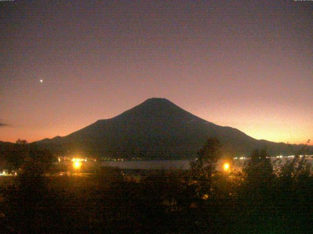 山中湖からの富士山