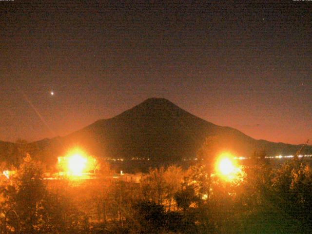 山中湖からの富士山