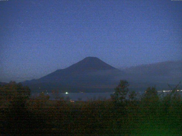 山中湖からの富士山