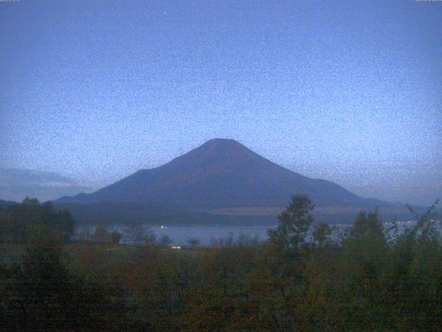 山中湖からの富士山