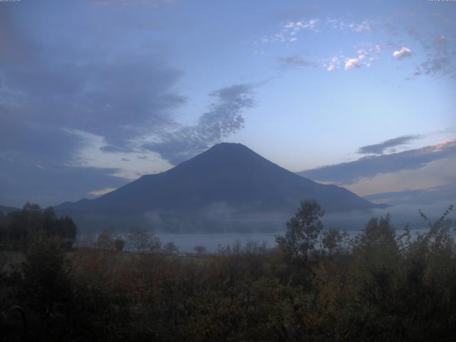 山中湖からの富士山