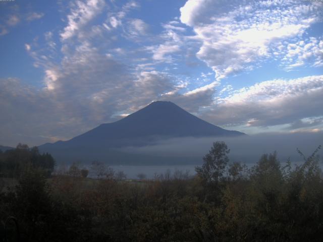 山中湖からの富士山