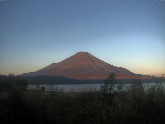 山中湖からの富士山