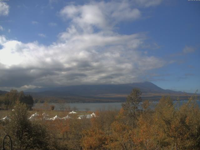 山中湖からの富士山