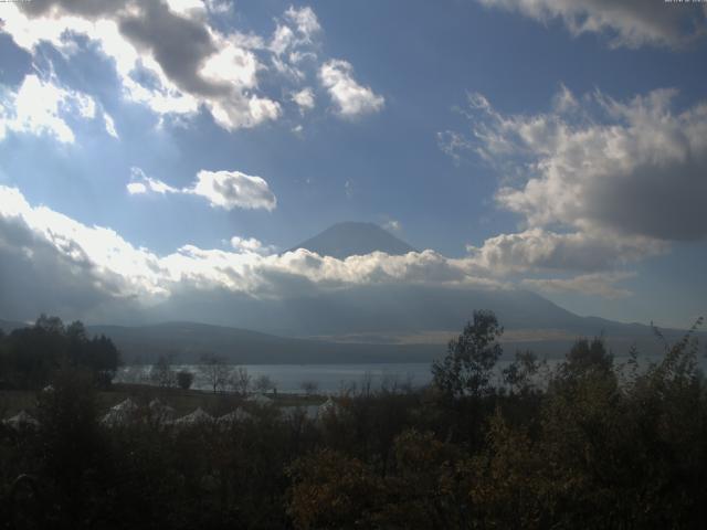 山中湖からの富士山