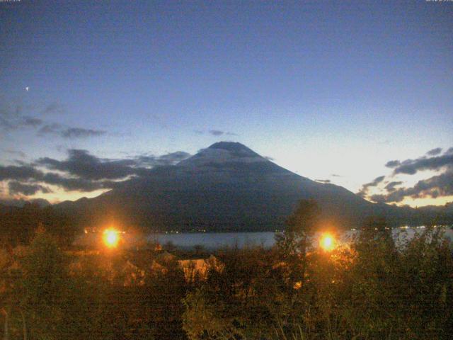 山中湖からの富士山