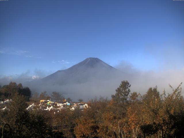 山中湖からの富士山