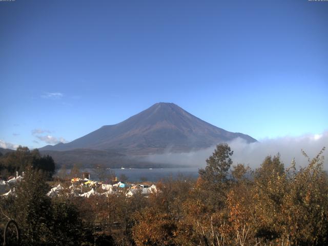 山中湖からの富士山