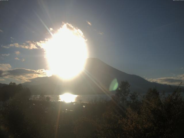 山中湖からの富士山