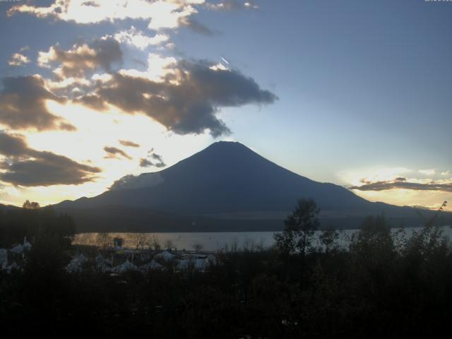 山中湖からの富士山