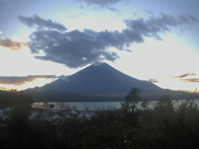 山中湖からの富士山