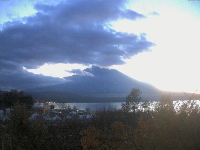 山中湖からの富士山