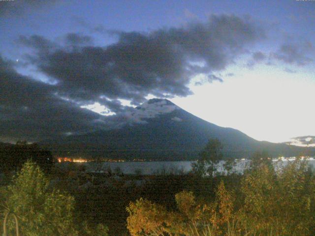 山中湖からの富士山