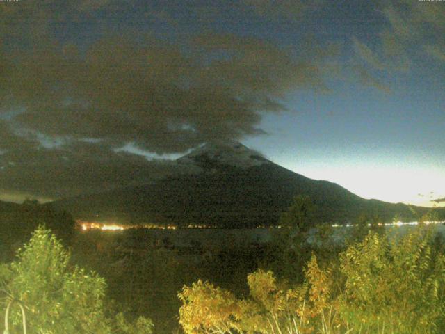 山中湖からの富士山