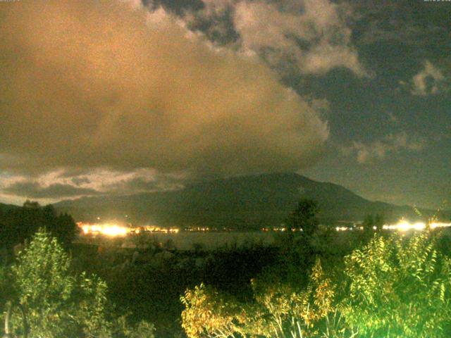 山中湖からの富士山