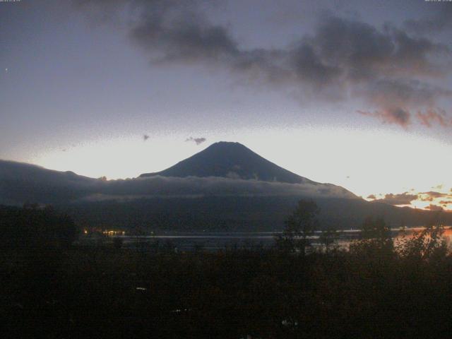 山中湖からの富士山