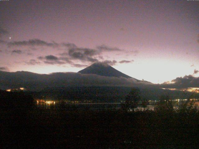 山中湖からの富士山